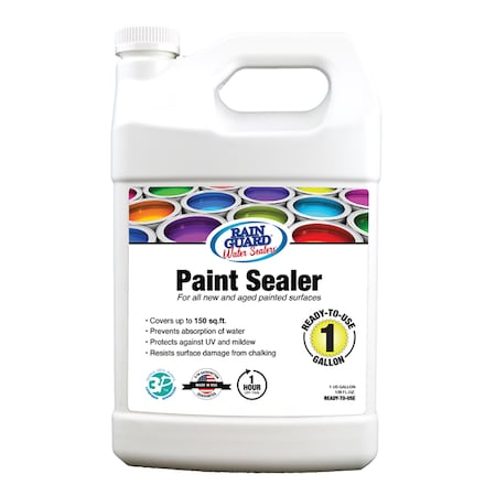 Rainguard Brands 1 Gal. Paint Sealer, Semi-Satin, Clear SP-9004